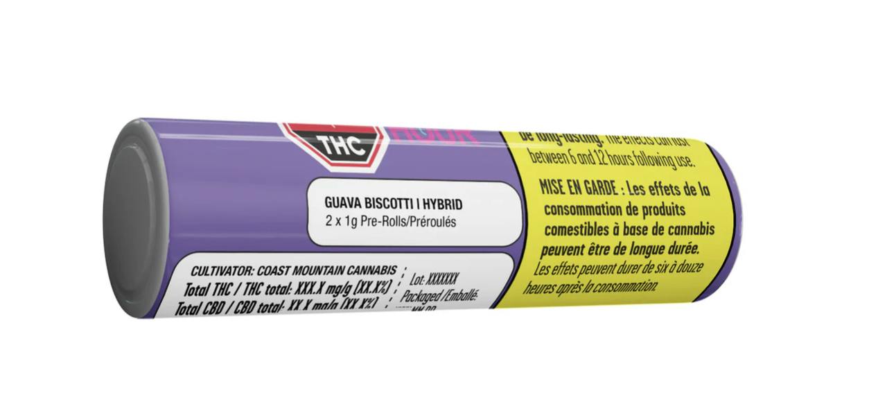 Guava Biscotti Pre-Rolls 2 x 1g