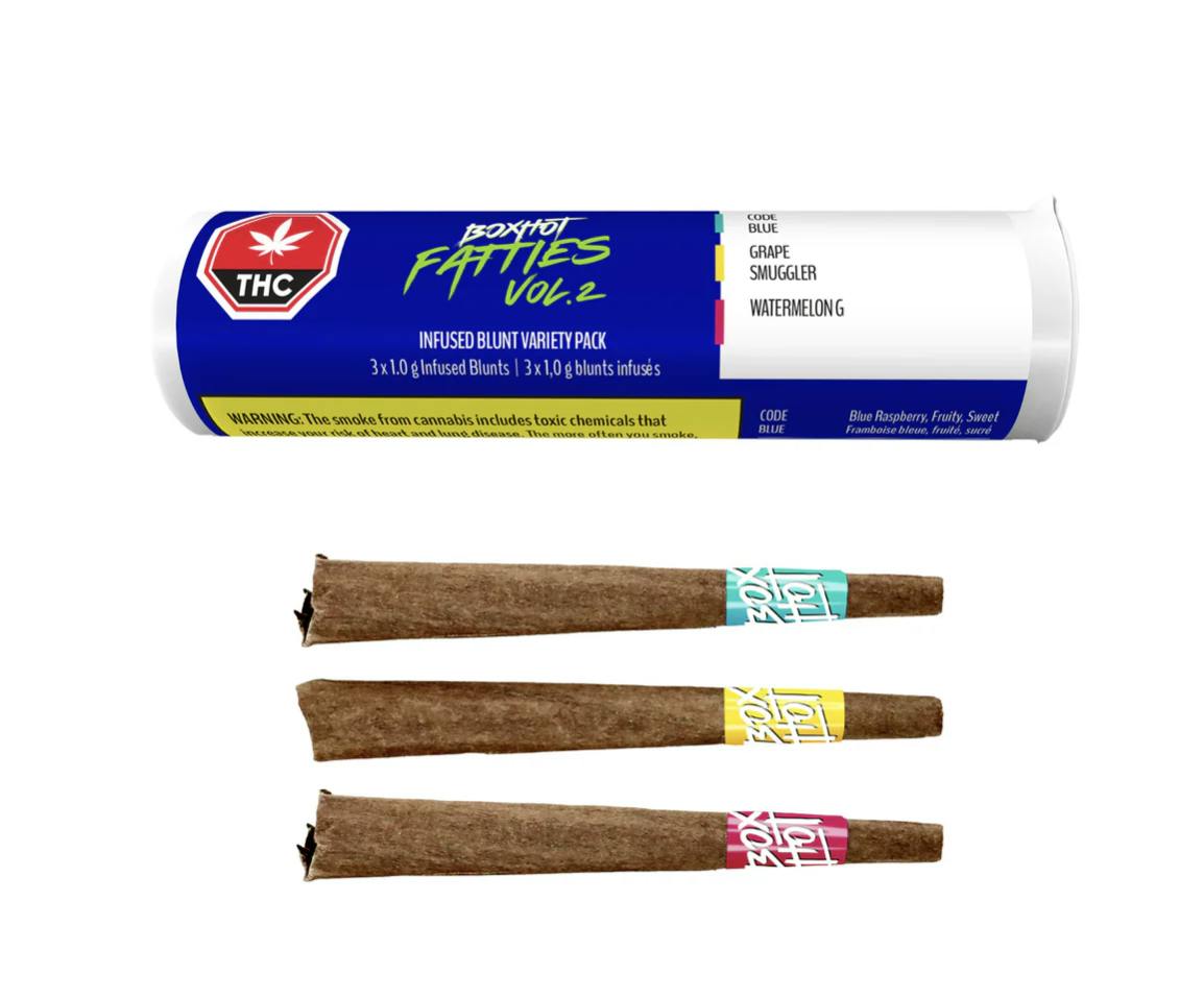 Fatties Vol 2. Infused Blunts 3 x 1g