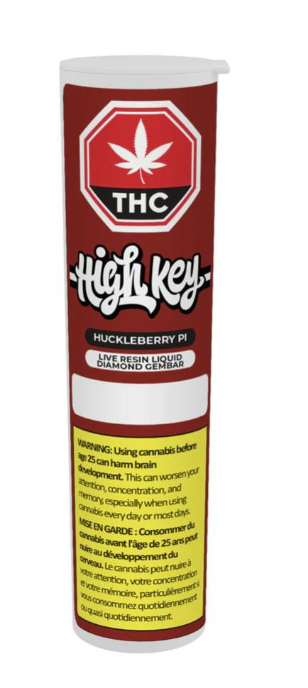 Huckleberry Pi Live Resin Diamond Disposable 1g