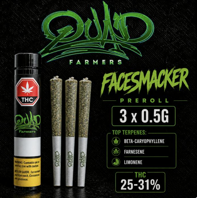 Facesmacker Pre-Rolls 3 x 0.5g