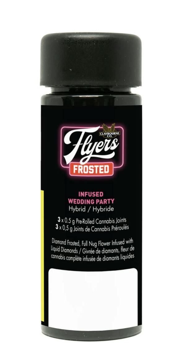 Frosted Flyers Wedding Party Infused Pre-Rolls 3 x 0.5g