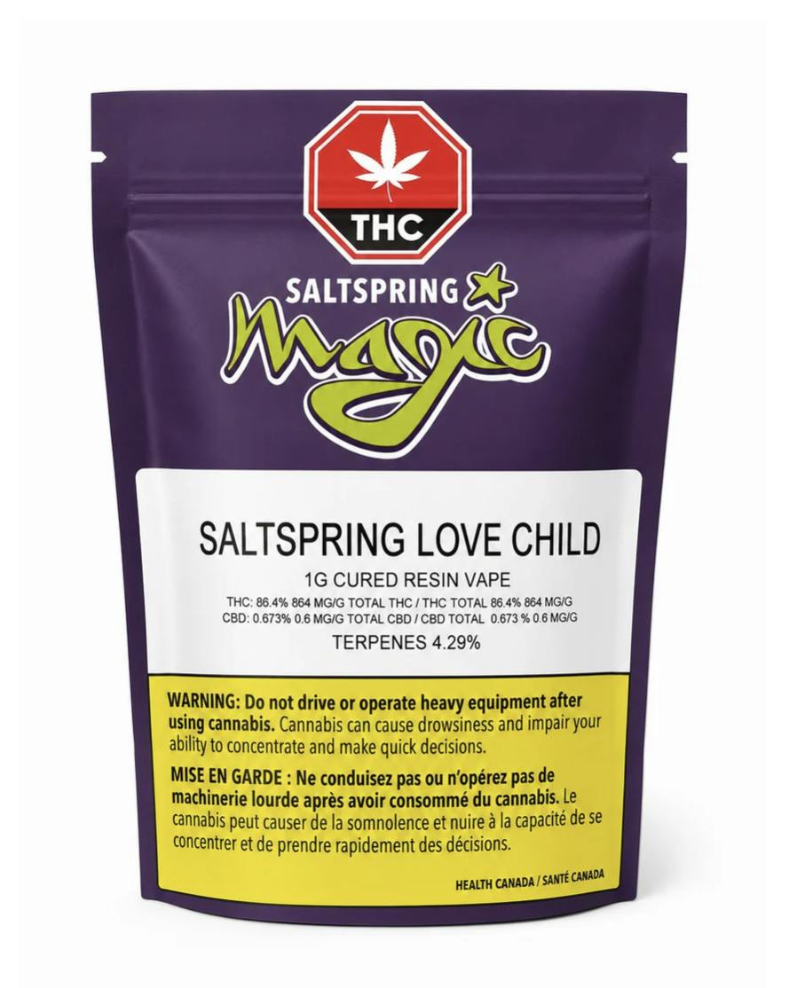 Love Child Cured Resin Disposable 1g