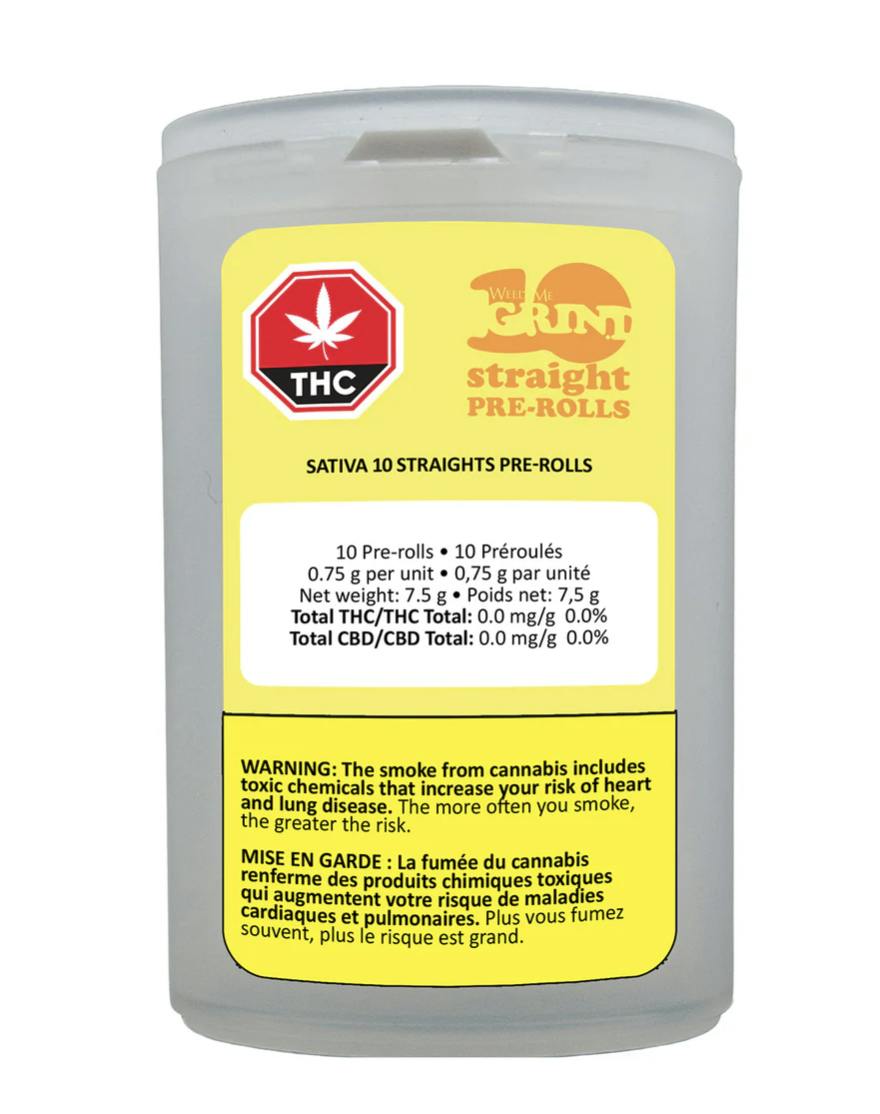 Sativa 10 Straights Pre-Rolls 10 x 0.75g
