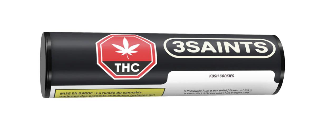 Kush Cookies Pre-Rolls 5 x 0.5g