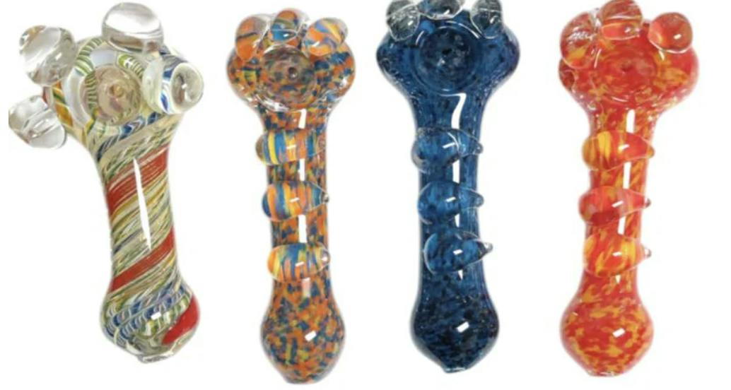 5" Heavy-Duty Glass Hand Pipe – Assorted Colors