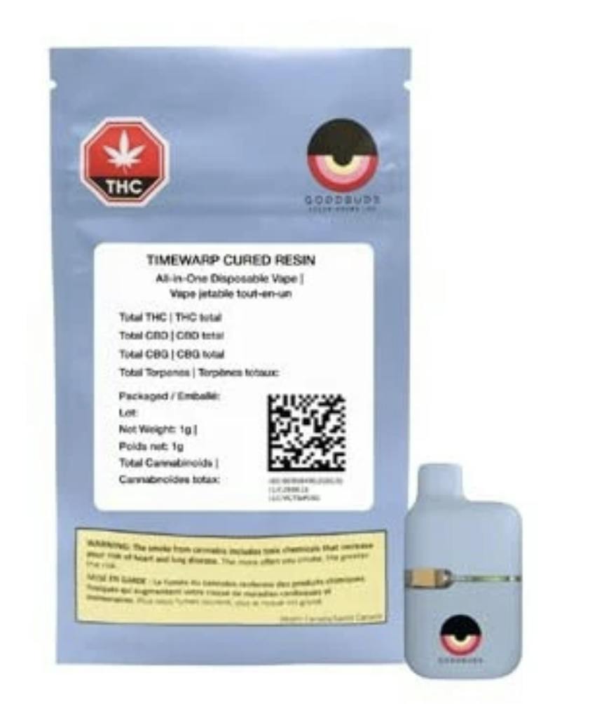 Timewarp Cured Resin Disposable 1g