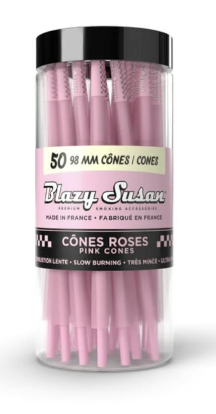 Blazy Susan: Pink 98mm Cones 50 Pack