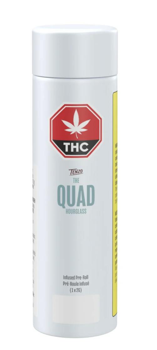 The Quad Hourglass Infused Pre-Roll 2g