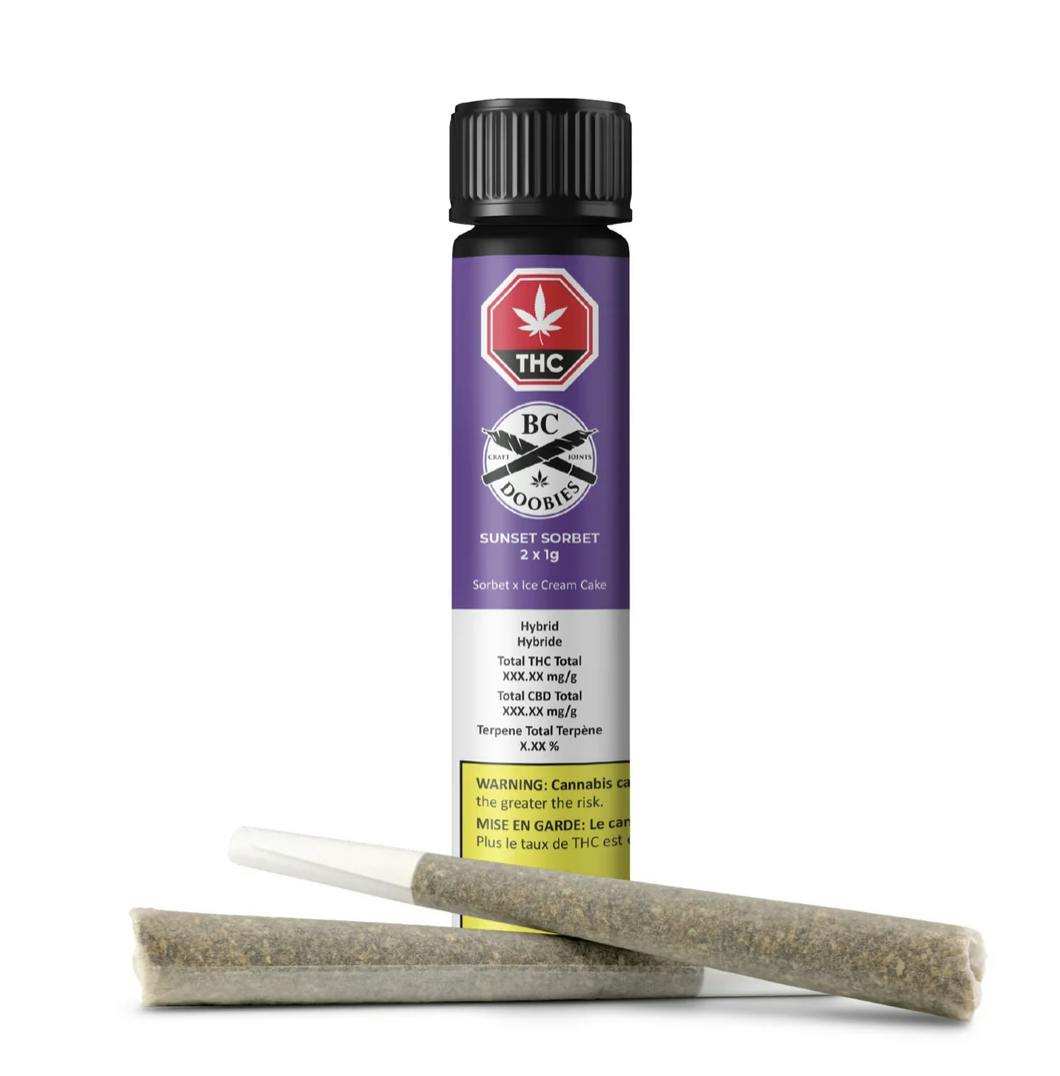 Sunset Sorbet Pre-Rolls 2 x 1g