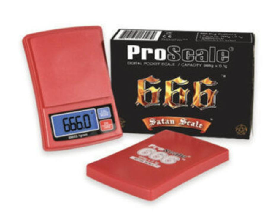 Proscale 666 Satan Scale - 666g x 0.1