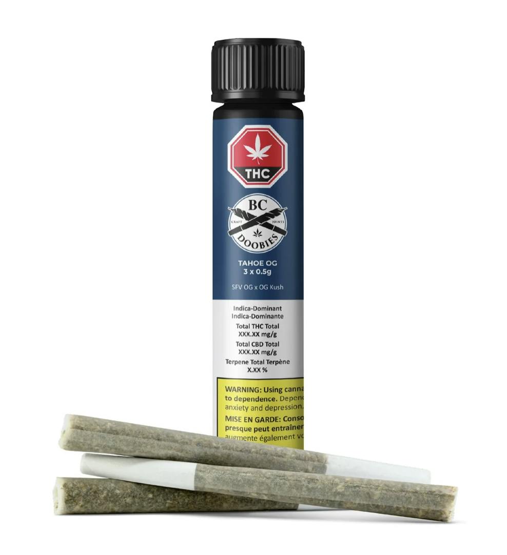 Tahoe OG Pre-Rolls 3 x 0.5g