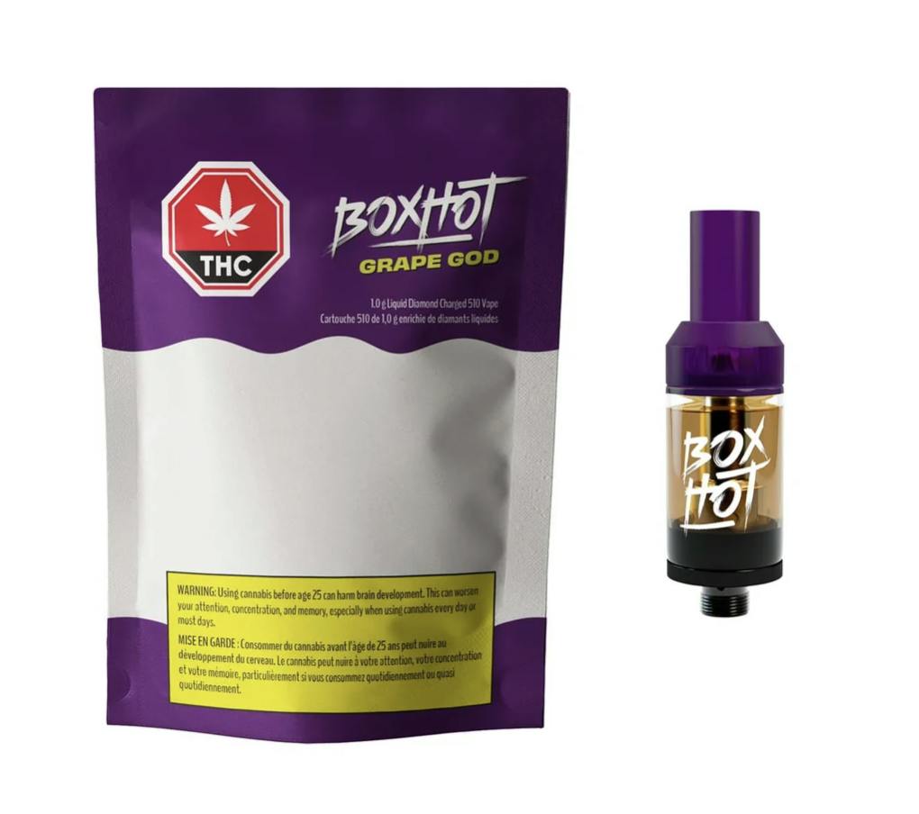 Grape God Diamond Vape 1g
