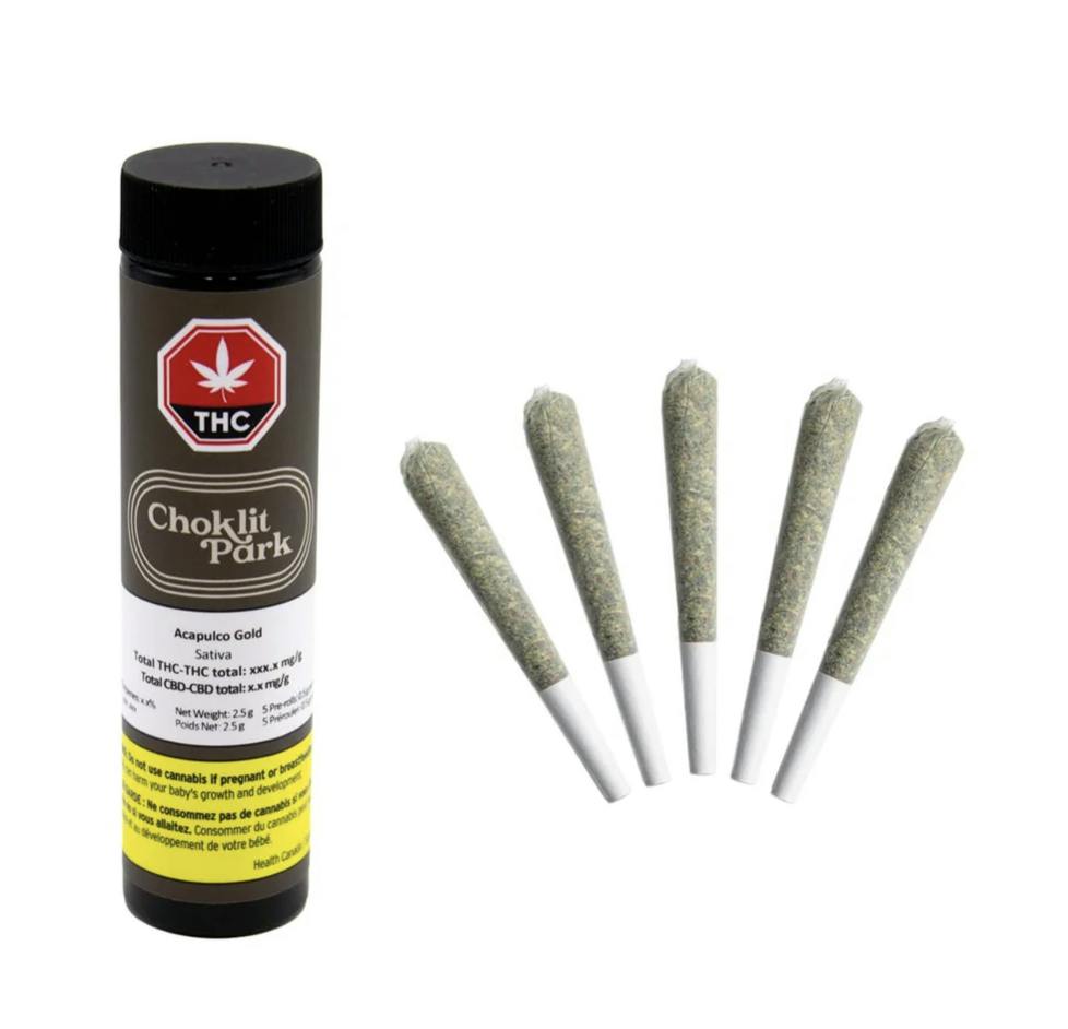 Acapulco Gold Pre-Rolls 5 x 0.5g