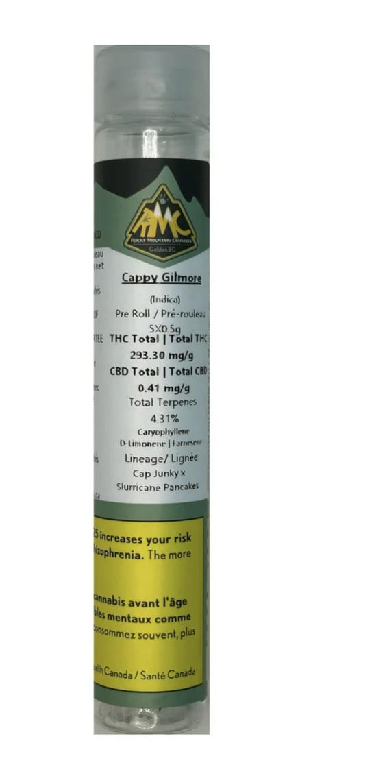 Cappy Gilmore Pre-Rolls 5 x 0.5g
