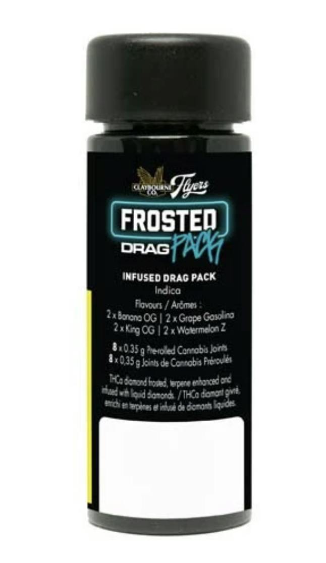 Frosted Flyers Drag Pack Infused Pre-Rolls 8 x 0.35g