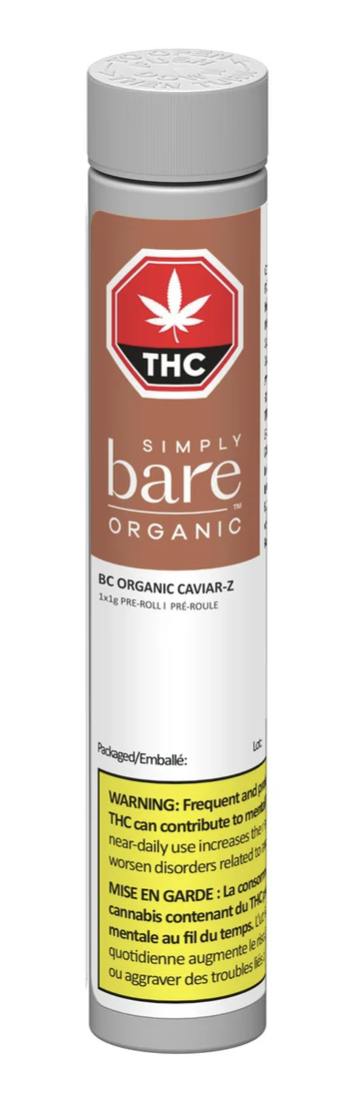 Organic Caviar-Z Pre-Roll 1g