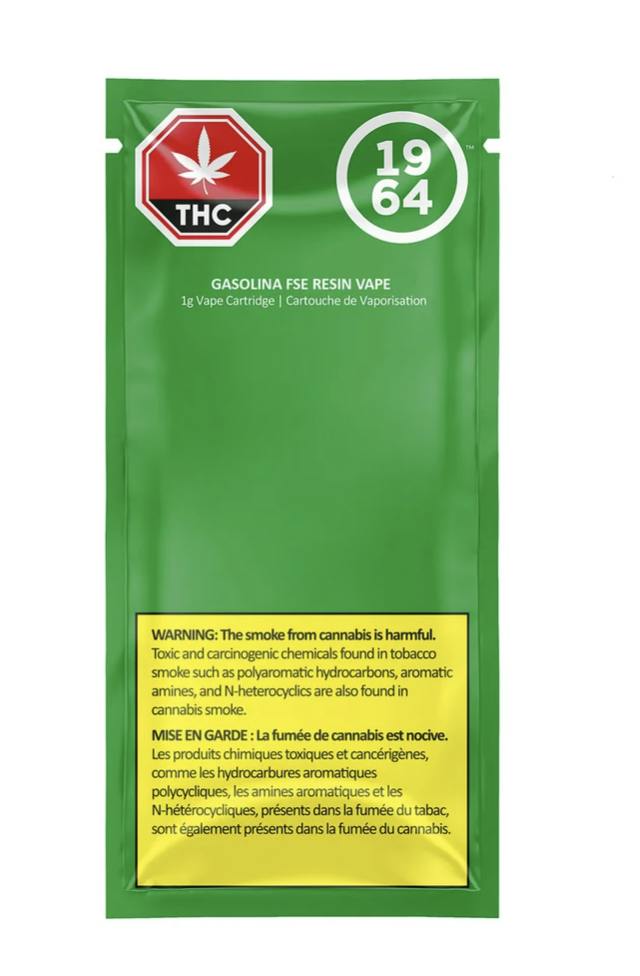 Gasolina Cured Resin Vape 1g