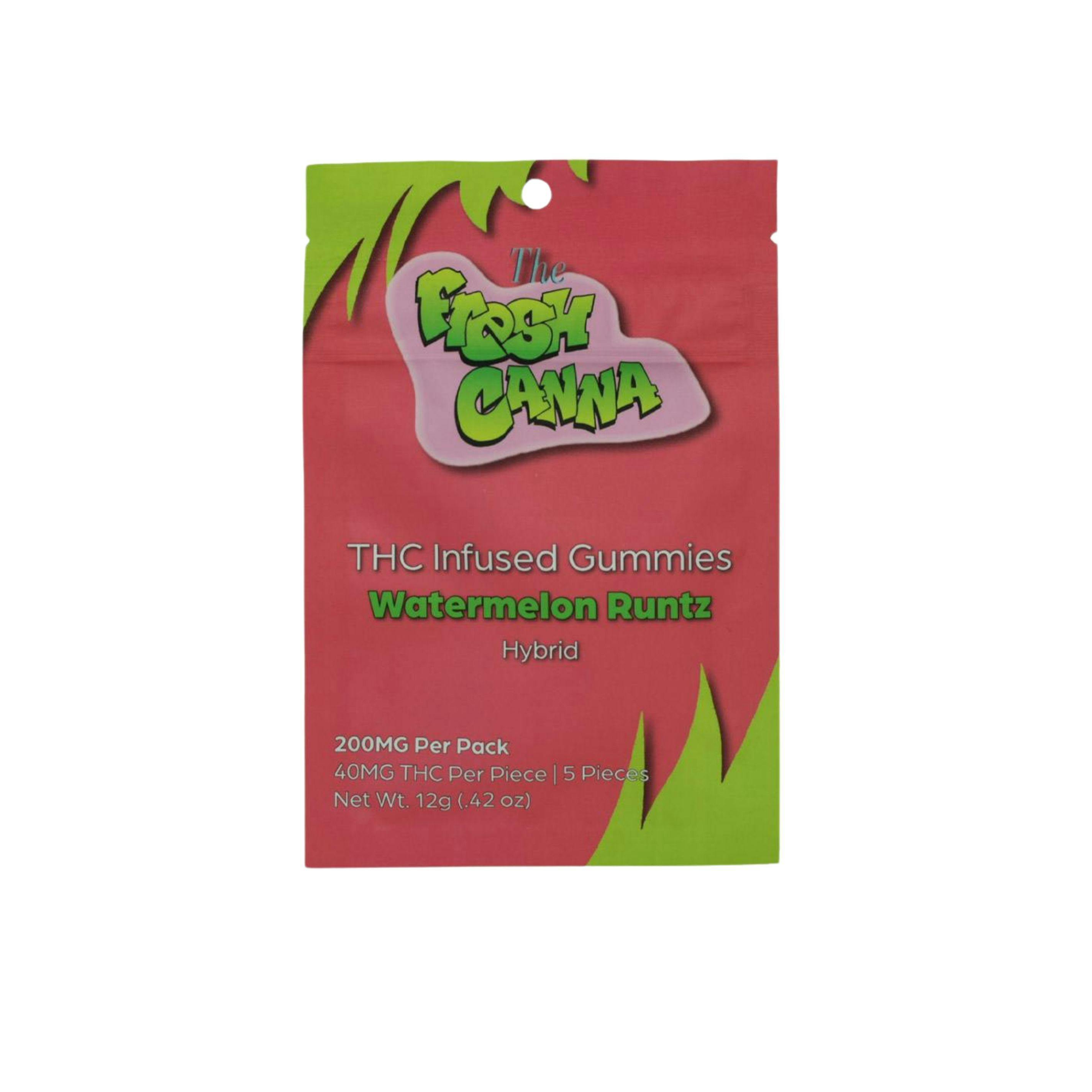 FRESH CANNA | 5pk | Watermelon Runtz | 200mg