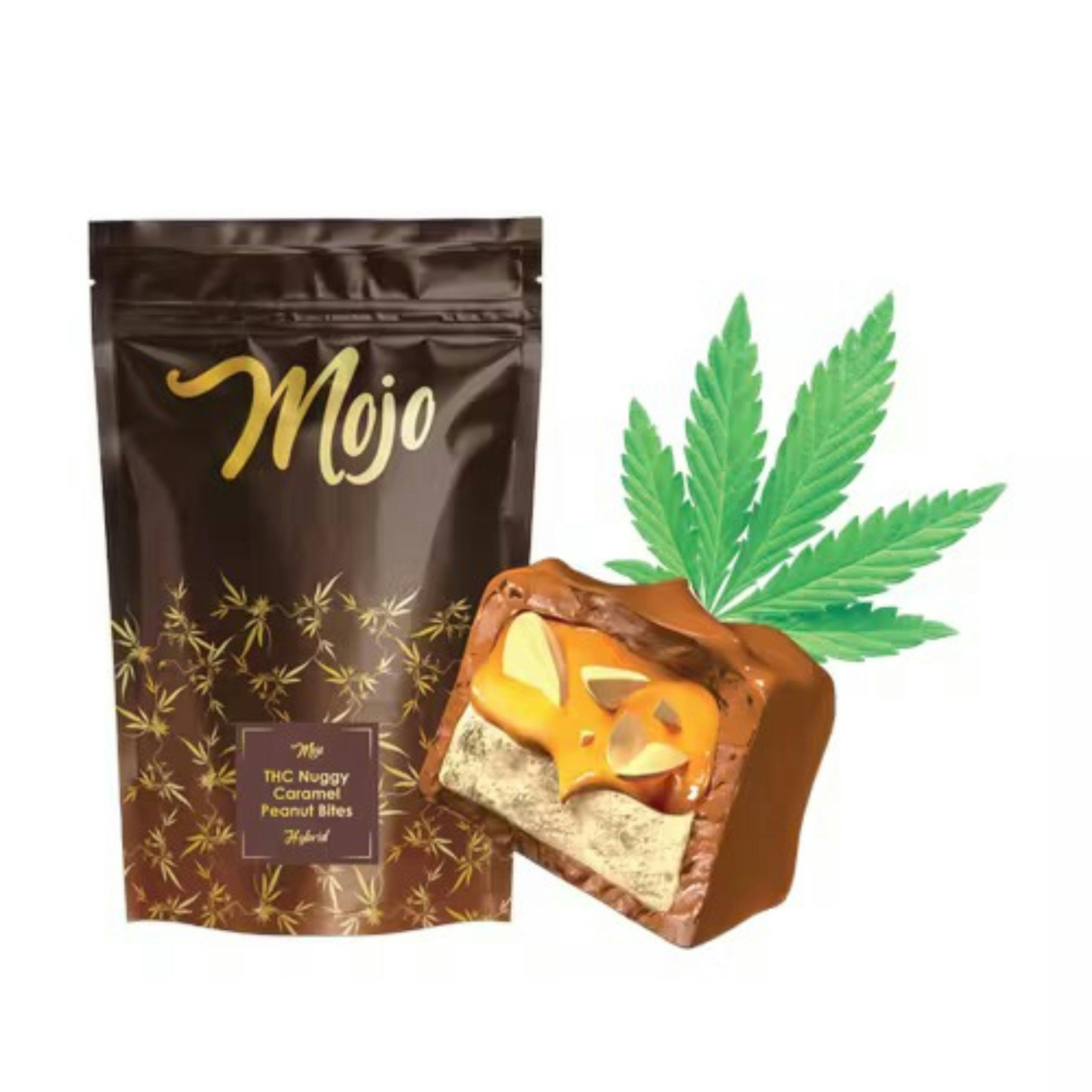 MOJO | Chocolate | Nuggy Caramel Peanut Bites | 200mg