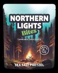 NORTHERN LIGHTS BITES | Edible | Chocolate | Sea Salt Pretzel | 200mg