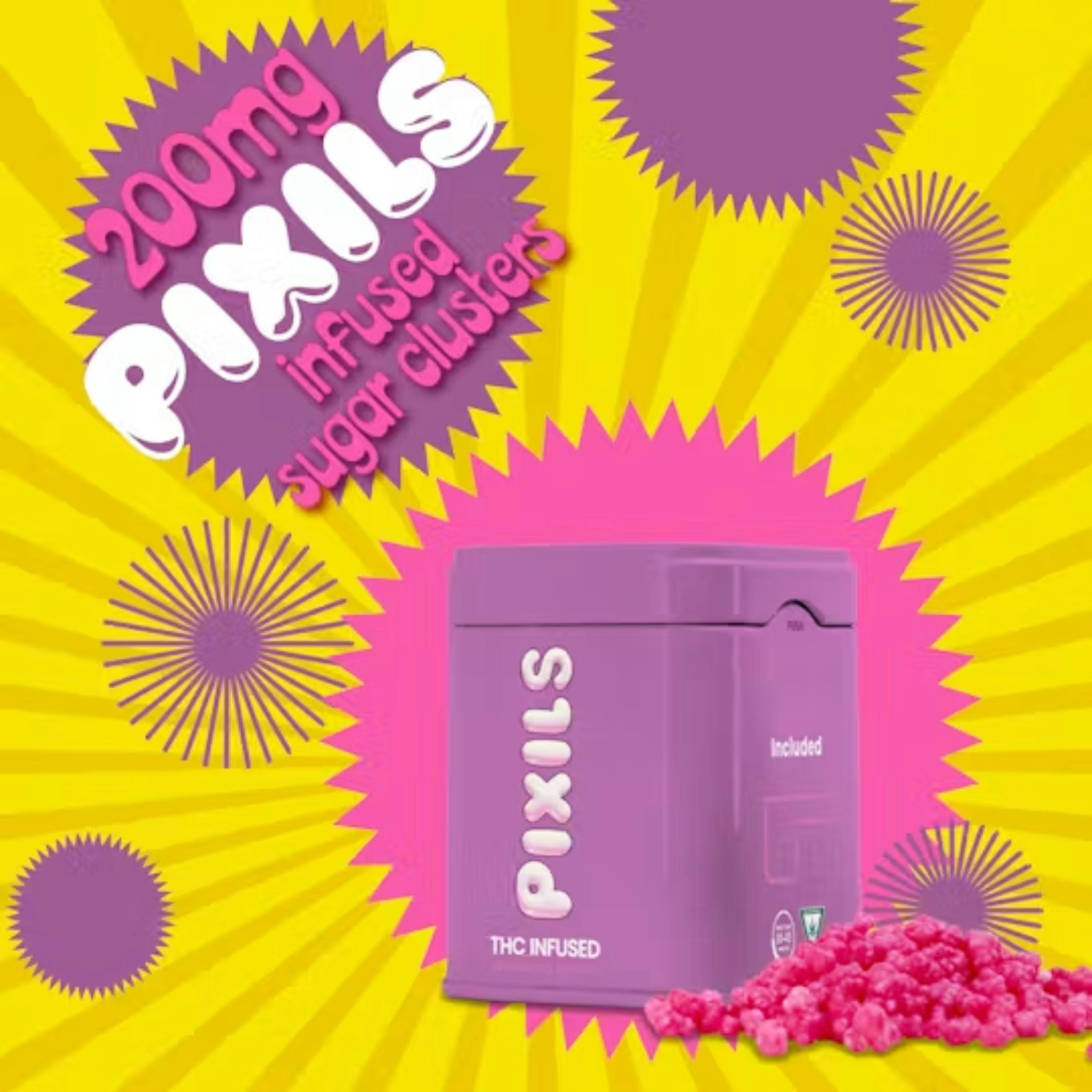 PIXILS | Edible | Sugar Clusters | Grape | 200mg