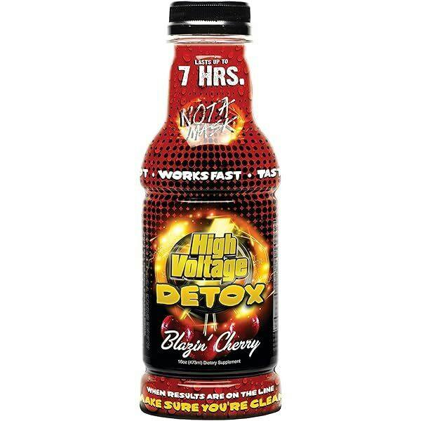 HIGH VOLTAGE | Detox Drink | Blazin Cherry | 16oz