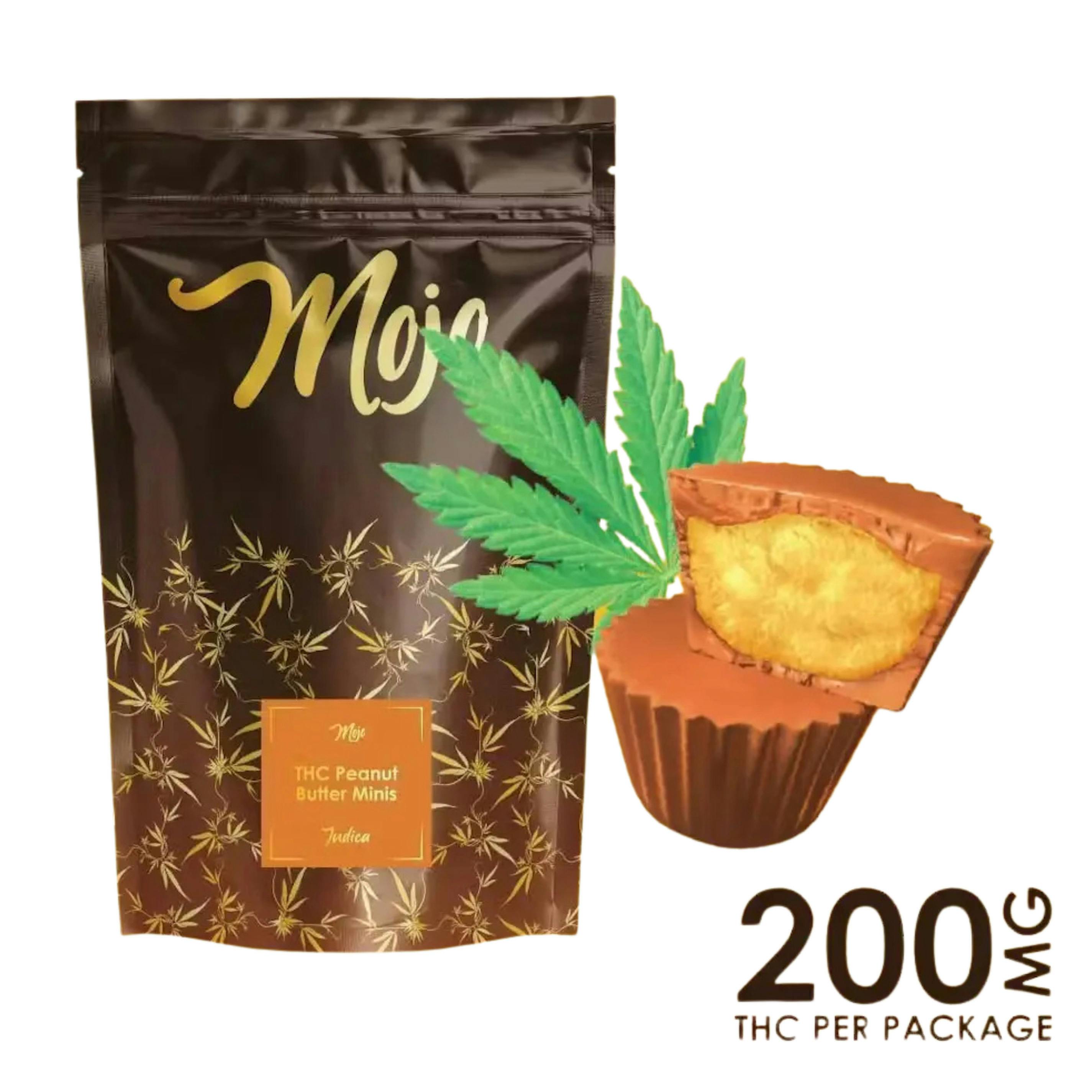 MOJO | Chocolate | Peanut Butter Minis | 200mg