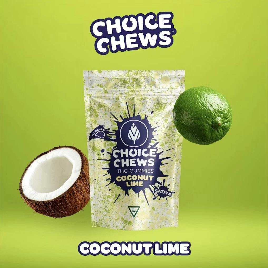 Choice Chews - Coconut Lime | 200mg | Sativa