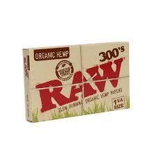 RAW | Accessory | Papers | Organic Hemp 300's | 1 1/4