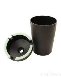 Fujima | Accessory | Glow in the dark | Ashtray | Black