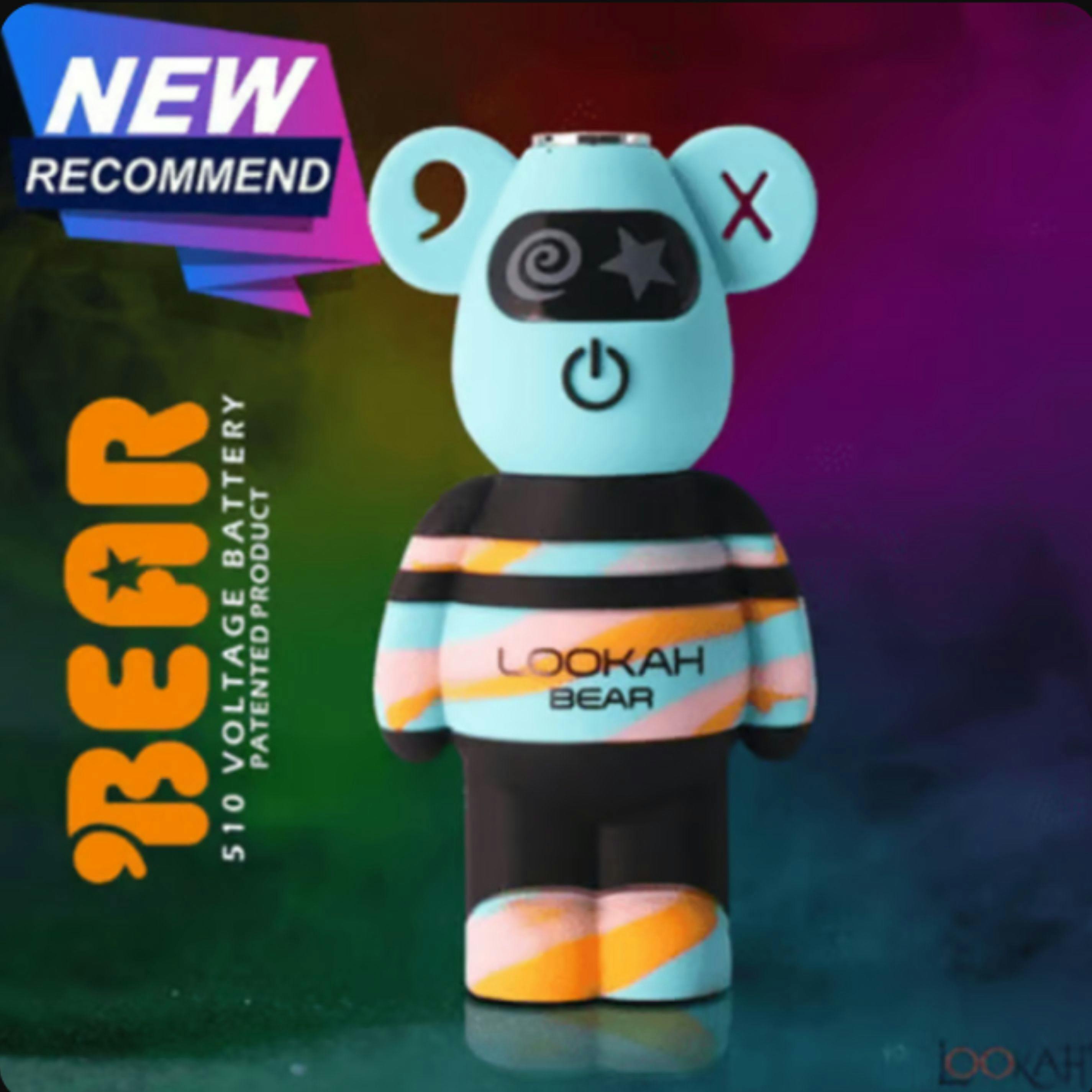 LOOKAH | Accessory | Battery | Bear 510 | Blue Tiedye