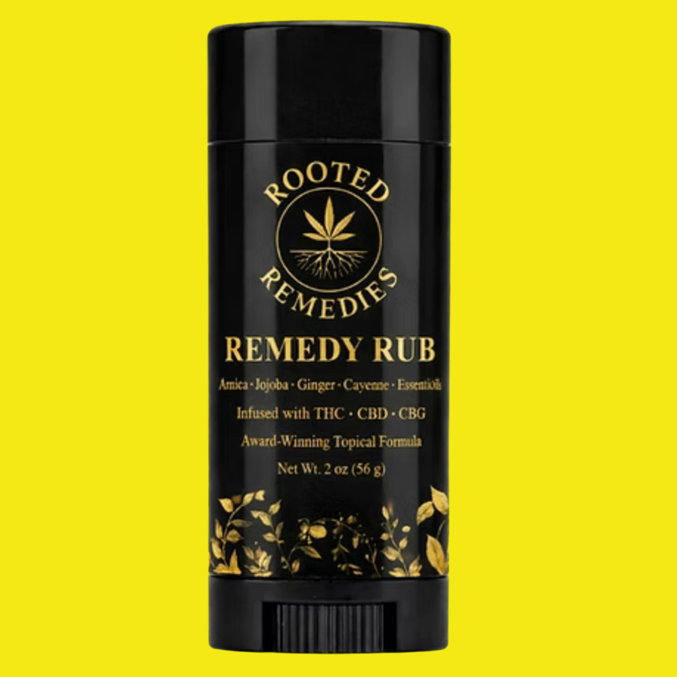 ROOTED REMEDIES RUB | 1:1:1 | THC:CBD:CBG | 1500mg