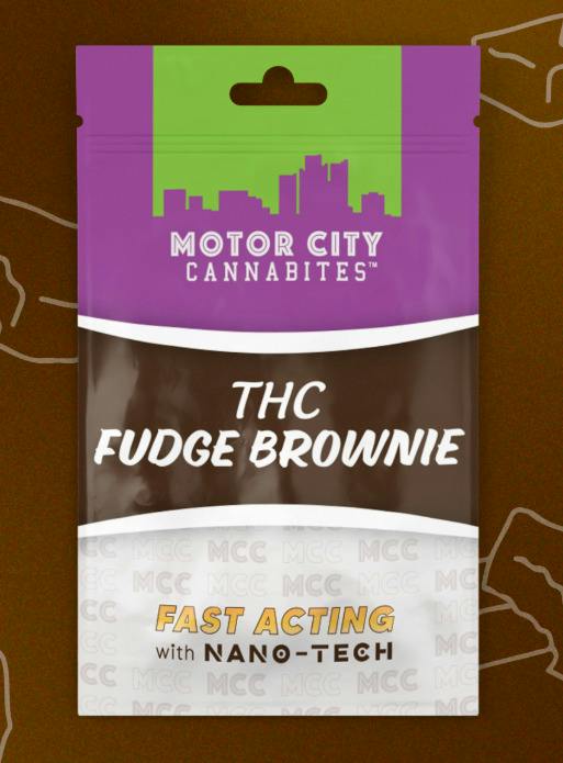 MOTOR CITY | Edible | Fudge Brownie | 200mg