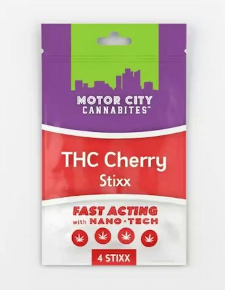 MOTOR CITY | Edible | Suckers | Cherry Stixx | 200mg