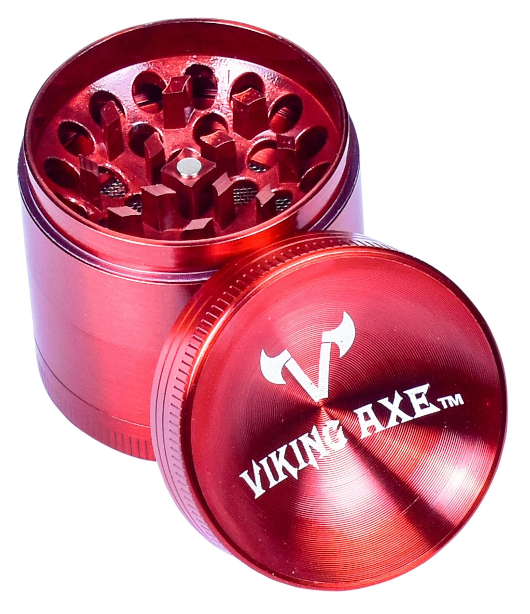 VIKING AXE | Accessory | Grinder | 40mm | Red