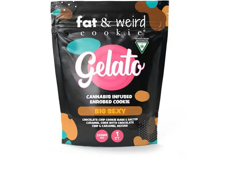 Gelato x Fat & Weird | 200mg Cookie | Big Sexy