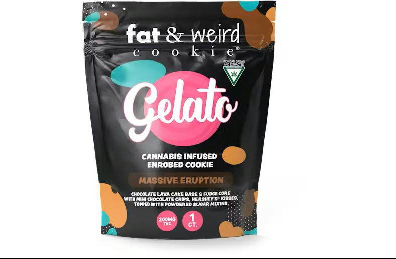 Gelato x Fat & Weird | 200mg Cookie | Massive Eruption