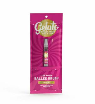 GELATO | Concentrate | Live Rosin | Baller Brush | Indica | 2g