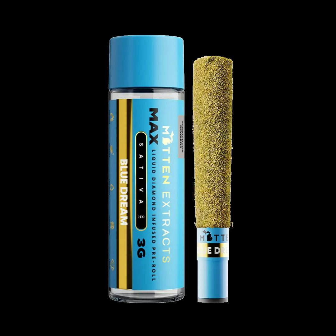MITTEN EXTRACTS | Infused MAX Preroll | Blue Dream | 3g