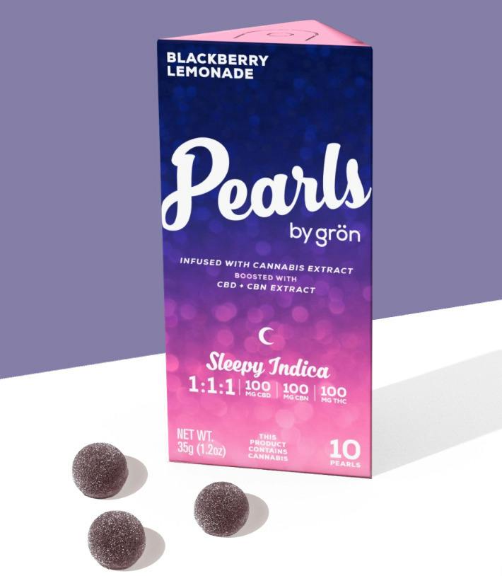PEARLS | Edible | Gummies | 2:1:1 | THC:CBD:CBN | Blackberry Lemonade | 200mg