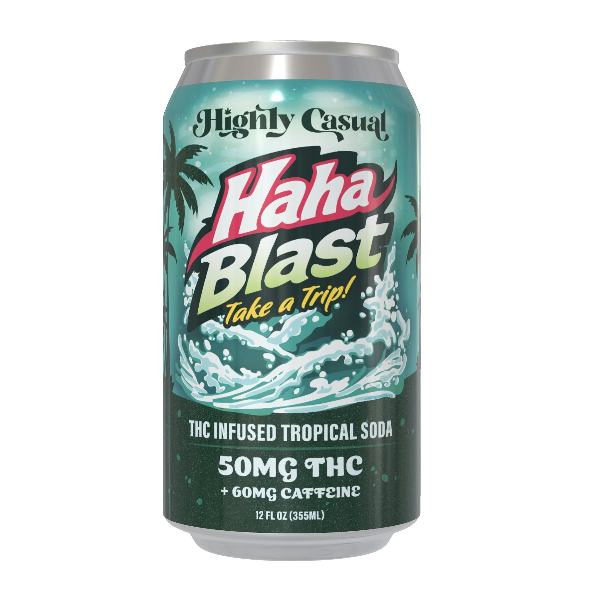 HIGHLY CASUAL | Soda | Haha Blast | 50mg