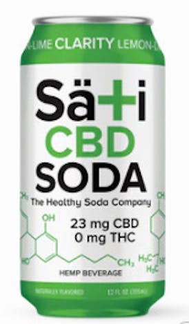 Sati | Clarity Lemon Lime Soda CBD