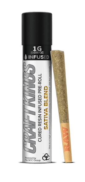 Craft Kings Sativa Blend Resin Infused - 1g