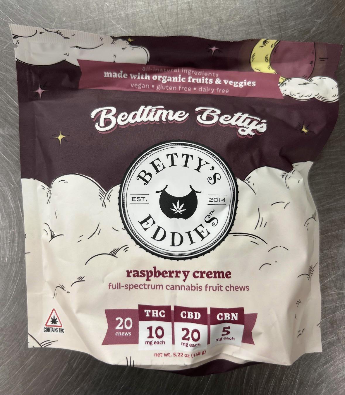 Bedtime Bettys Raspberry Creme