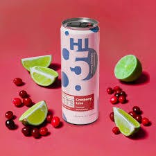 Cranberry Lime Seltzer 12oz. 10mg