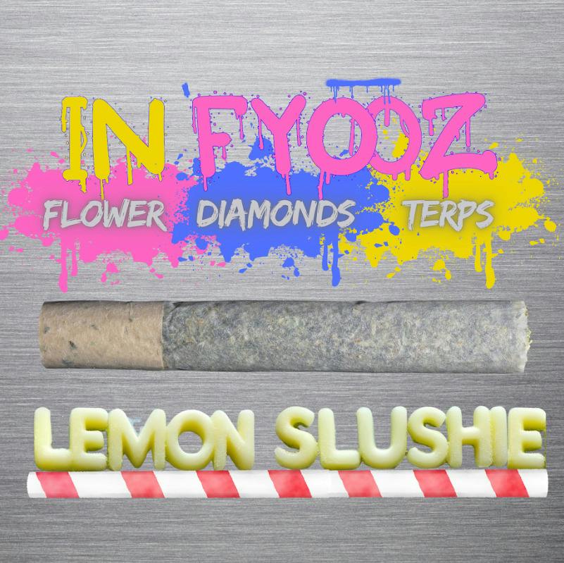 Lemon Slushie Infused Pre-Roll | 1g - In'Fyooz at Collective Premium Cannabis Littleton