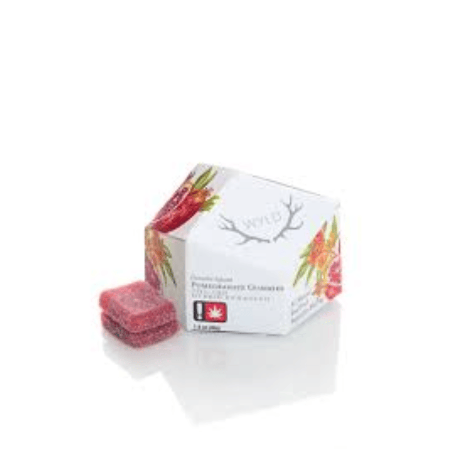 Wyld Gummies - Pomegranate 1:1 THC:CBD