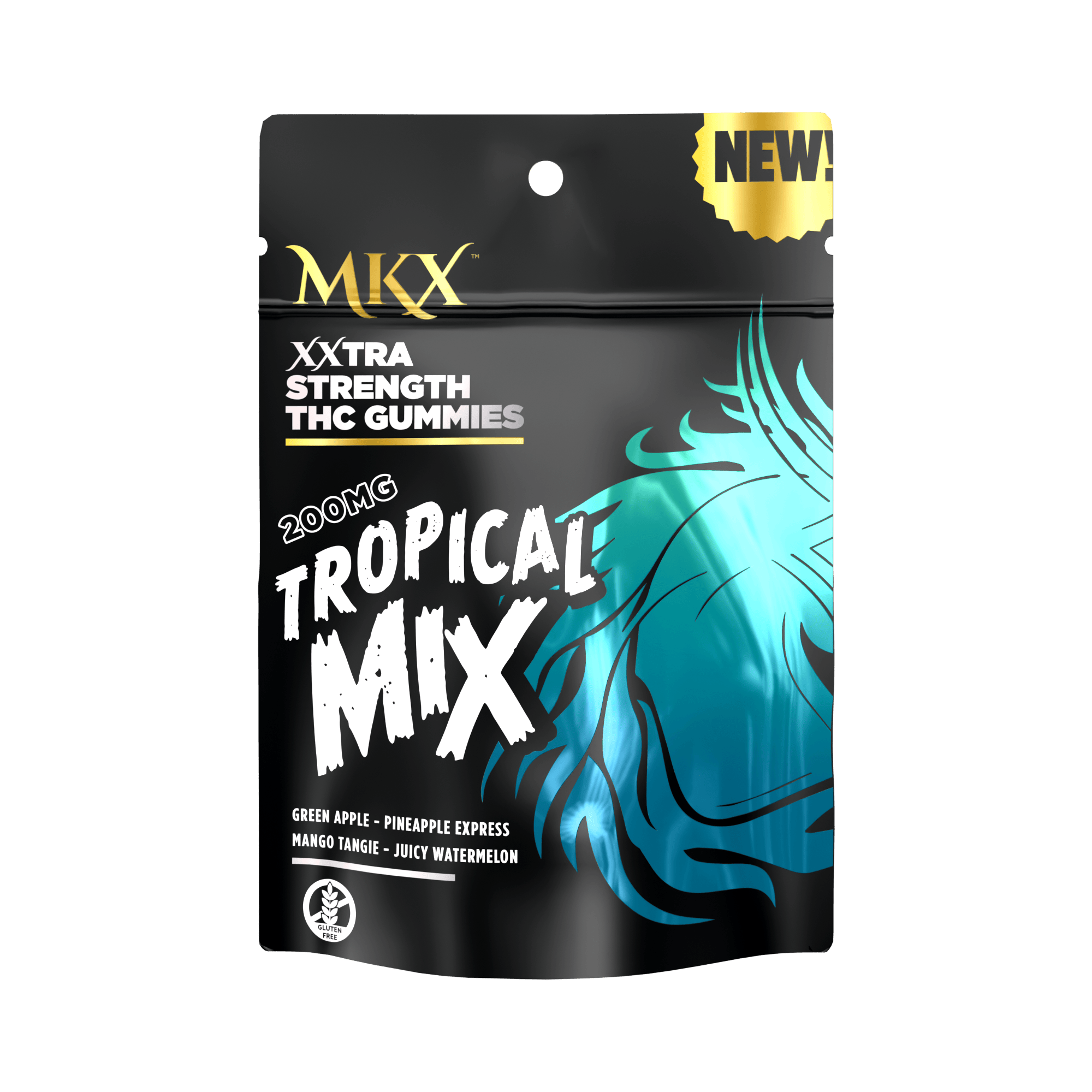 MKX Xxtra - Tropical Mix Gummies 200mg