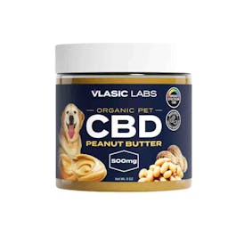 Vlasic Labs - Broad Spectrum CBD Dog Peanut Butter 500mg