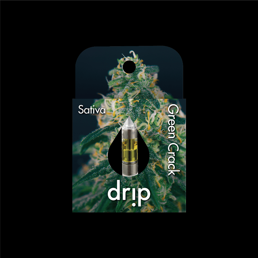 Drip - Green Crack Cartridge 1g cannabis product